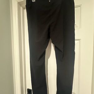 XL black flare workout leggings